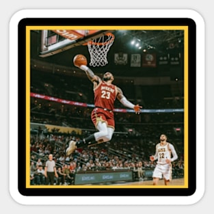 LeBron james Sticker